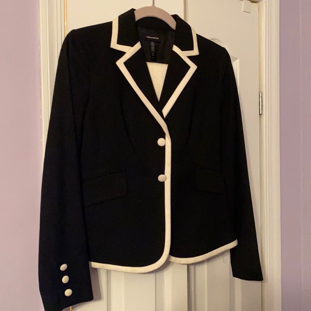 Black and White Suit jacket